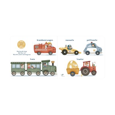 Little Dutch Mijn Geluidenboek - Voertuigen Little Dutch Mijn Geluidenboek - Voertuigen