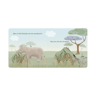 Little Dutch Mijn Flapjesboek - Wilde dieren