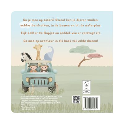 Little Dutch Mijn Flapjesboek - Wilde dieren