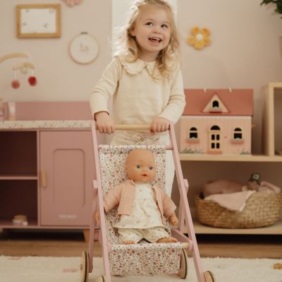 Little Dutch Poppenbuggy – Hout Little Dutch Poppenbuggy – Hout
