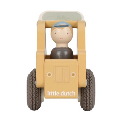 Little Dutch Taxi Inclusief Pegdoll – Hout