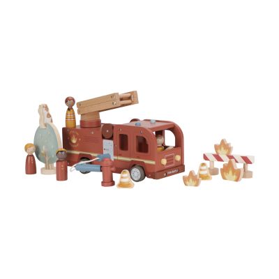 Little Dutch Brandweerwagen Met Pegdolls Little Dutch Brandweerwagen Met Pegdolls