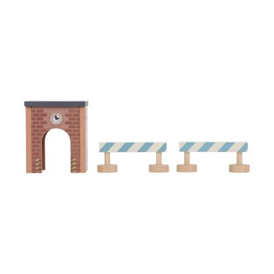 Little Dutch Kraan Set Met Treinbaan Little Dutch Kraan Set Met Treinbaan