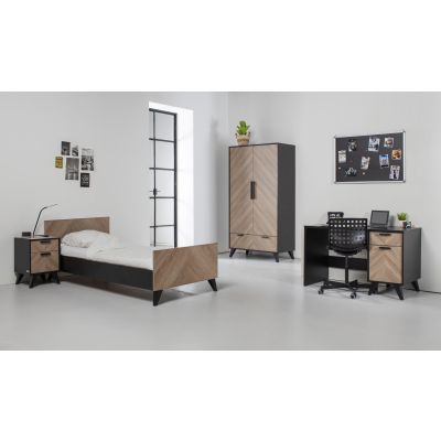 Interbaby Ledikant - Lancaster - 90 x 200 cm Interbaby Ledikant - Lancaster - 90 x 200 cm