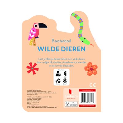 Lantaarn Beestenboel Kartonboek - Wilde Dieren Lantaarn Beestenboel Kartonboek - Wilde Dieren