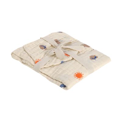 Lässig Swaddle XL - 120 x 120 cm - Blossom Nature Lässig Swaddle XL - 120 x 120 cm - Blossom Nature