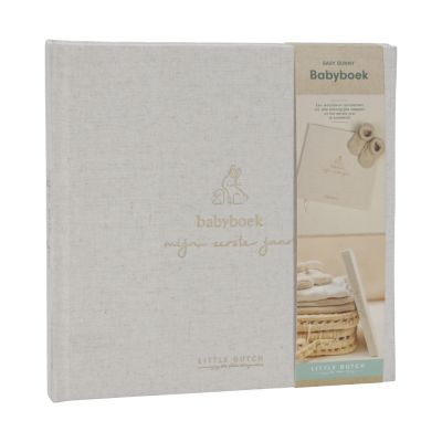 Little Dutch Babyboek 'Mijn eerste jaar' Baby Bunny FSC