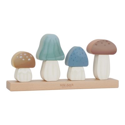 Little Dutch Stapelaar Paddenstoelen Forest Friends FSC Little Dutch Stapelaar Paddenstoelen Forest Friends FSC