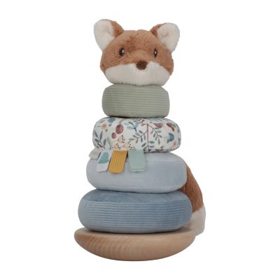 Little Dutch Forest Friends Soft Ringpyramide FSC