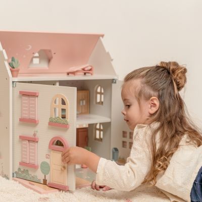 Little Dutch Houten Poppenhuis Medium FSC Little Dutch Houten Poppenhuis Medium FSC