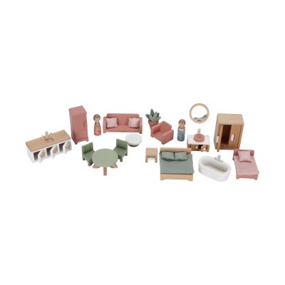 Little Dutch Houten Poppenhuis Medium FSC Little Dutch Houten Poppenhuis Medium FSC