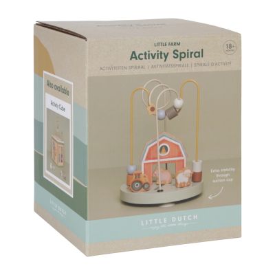 Little Dutch Activiteitenspiraal Little Farm FSC Little Dutch Activiteitenspiraal Little Farm FSC