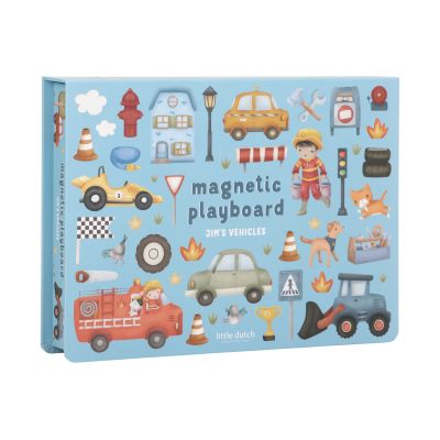 Little Dutch Magnetisch Speelbord - Jim's Vehicles
