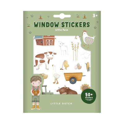 Little Dutch Raamstickers - Little Farm