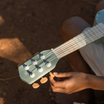 Little Dutch Safari Friends Houten Gitaar - Groen Little Dutch Safari Friends Houten Gitaar - Groen