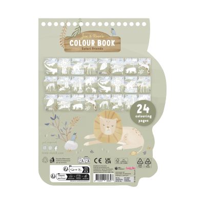 Little Dutch Safari Friends Kleurboek - Lion Little Dutch Safari Friends Kleurboek - Lion