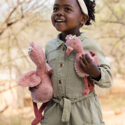 Little Dutch Safari Friends Knuffel Flamingo - 17 cm