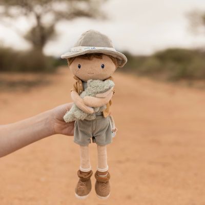 Little Dutch Safari Friends Knuffelpop Jim Little Dutch Safari Friends Knuffelpop Jim