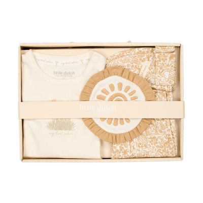 Little Dutch Safari Friends Kraamcadeau Kledingset - Beige