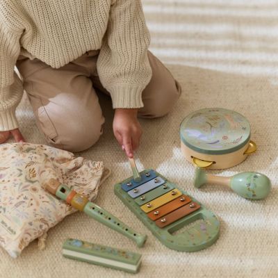 Little Dutch Safari Friends Muziekset - Groen Little Dutch Safari Friends Muziekset - Groen
