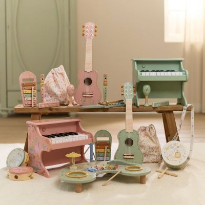 Little Dutch Safari Friends Muziekset - Groen Little Dutch Safari Friends Muziekset - Groen