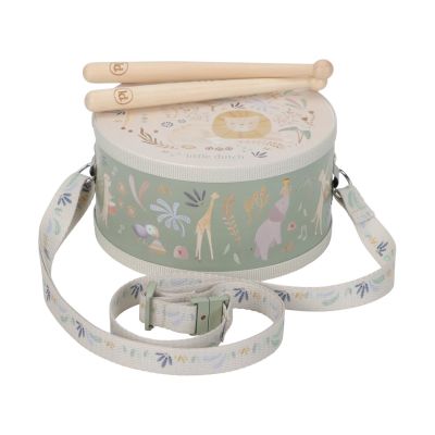 Little Dutch Safari Friends Muziektrommel Little Dutch Safari Friends Muziektrommel