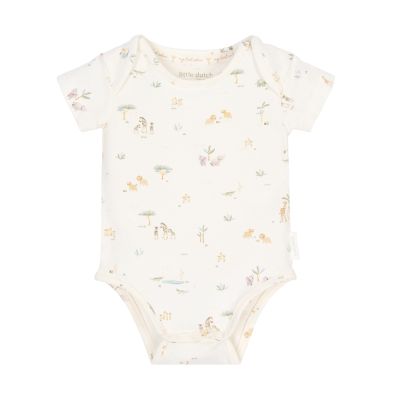 Little Dutch Safari Friends Romper - Creme