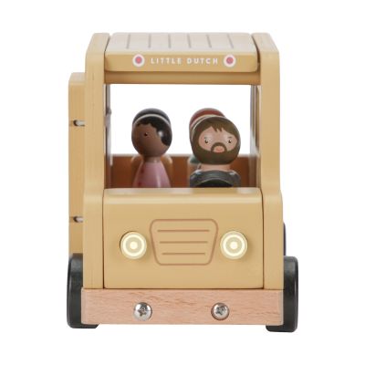 Little Dutch Schoolbus met poppetjes FSC Little Dutch Schoolbus met poppetjes FSC