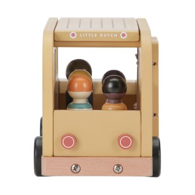 Little Dutch Schoolbus met poppetjes FSC Little Dutch Schoolbus met poppetjes FSC