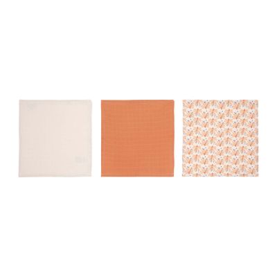 Luma Monddoek Hydrofiel Flowerfever Nude 3-Pack Luma Monddoek Hydrofiel Flowerfever Nude 3-Pack