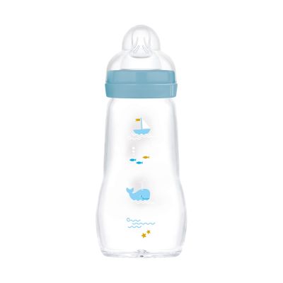 MAM Feel Good Babyfles - Glas - 260 ml