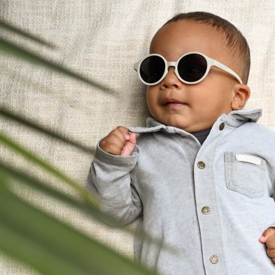 Maesy Zonnebril - Noah - 0 t/m 2 jaar - Beige / Ecru