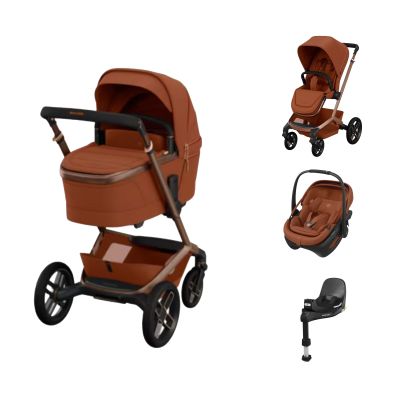 Maxi-Cosi Fame 3-in-1 Kinderwagen Met Base - Coral Slide Pro