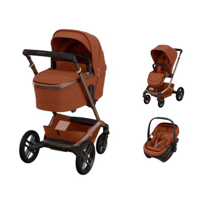 Maxi-Cosi Fame 3-in-1 Kinderwagen Met Coral Slide Pro Autostoel