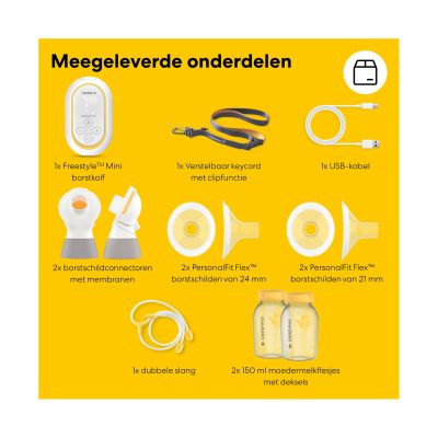 Medela Borstkolf - Freestyle™ Mini Classic - Dubbel Elektrisch