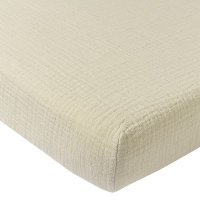 Meyco Baby Hydrofiel Hoeslaken Juniorbed - Uni - Soft Sand - 70x140 cm Meyco Baby Hydrofiel Hoeslaken Juniorbed - Uni - Soft Sand - 70x140 cm