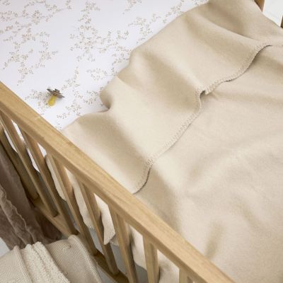 Meyco Baby Wiegdeken Geweven Uni Sand 75 x 100 cm Meyco Baby Wiegdeken Geweven Uni Sand 75 x 100 cm