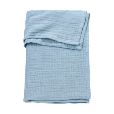 Meyco Baby Wieglaken - 75 x 100 cm - Pre-washed Hydrofiel - Jeans Blue