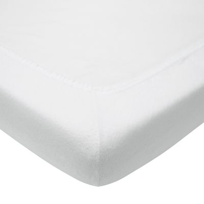 Meyco Molton Hoeslaken Wieg Stretch Wit 40 x 80/90 cm (2-Pack) Meyco Molton Hoeslaken Wieg Stretch Wit 40 x 80/90 cm (2-Pack)