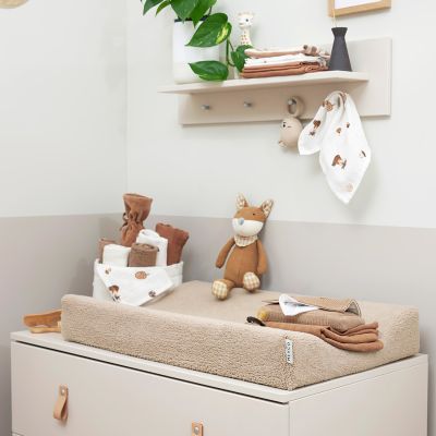 Meyco Aankleedkussenhoes Teddy Sand 50 x 70 cm Meyco Aankleedkussenhoes Teddy Sand 50 x 70 cm