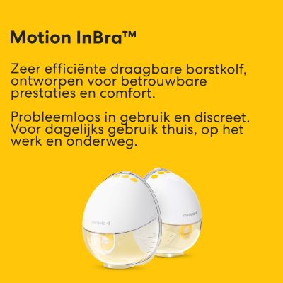 Medela Motion InBra™ Borstkolf Dubbelzijdig Elektrisch Medela Motion InBra™ Borstkolf Dubbelzijdig Elektrisch