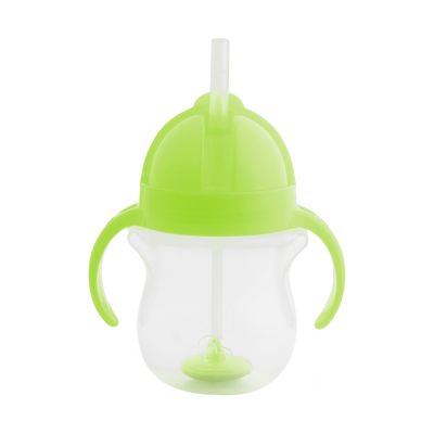 Munchkin Click Lock Tip & Sip Straw Beker - Green Munchkin Click Lock Tip & Sip Straw Beker - Green