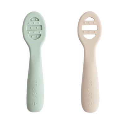 Mushie Baby Lepel - 2-Pack