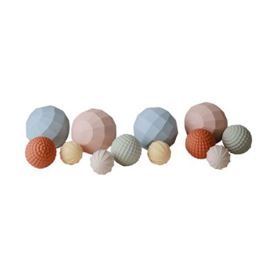 Mushie Nesting Spheres Sensory Toy Blush Mushie Nesting Spheres Sensory Toy Blush