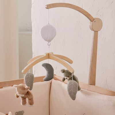 Noukie's F&O Muziekmobiel Met Houten Arm Orso & Fluffy