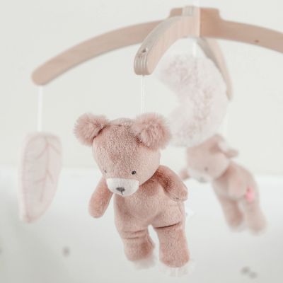 Noukie's F&O Muziekmobiel Met Houten Arm Lily & Fluffy Noukie's F&O Muziekmobiel Met Houten Arm Lily & Fluffy