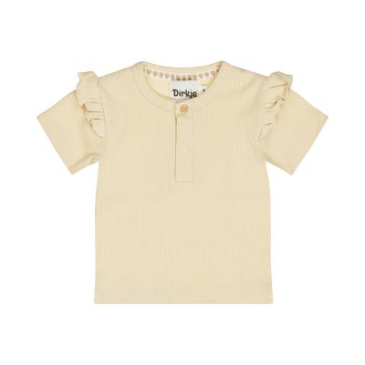Dirkje T‑shirt - Maat 62 - Soft Sand