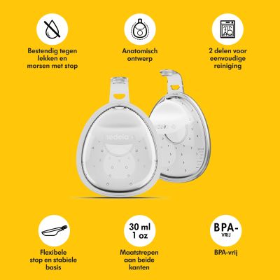 Medela InBra™ Moedermelkcollectors - 2 Stuks Medela InBra™ Moedermelkcollectors - 2 Stuks