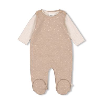Feetje 2-Delig Boxpak Print The Magic Is In You Taupe Melange