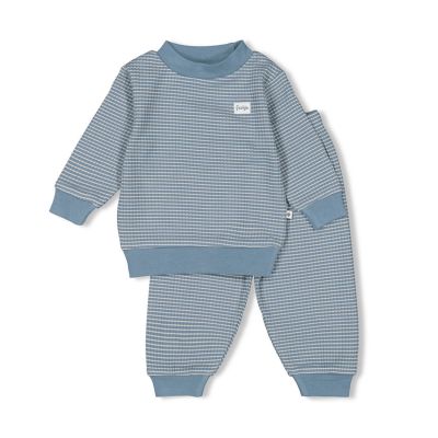 Feetje Pyjama Wafel Ijs Blauw 62